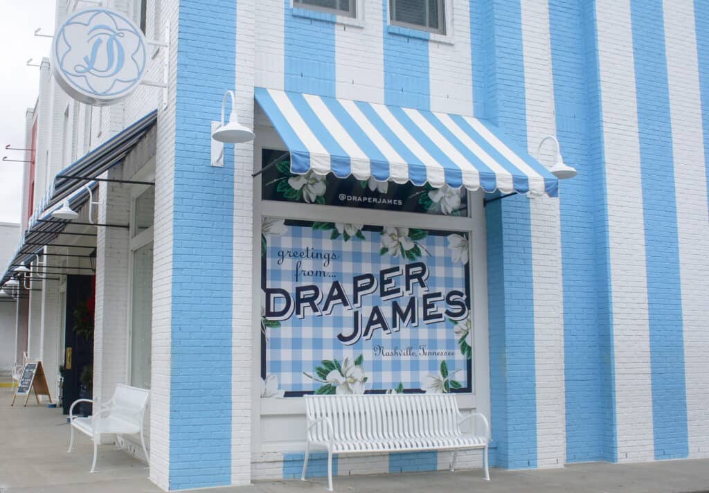 draper james store nashville tn - nashville murals