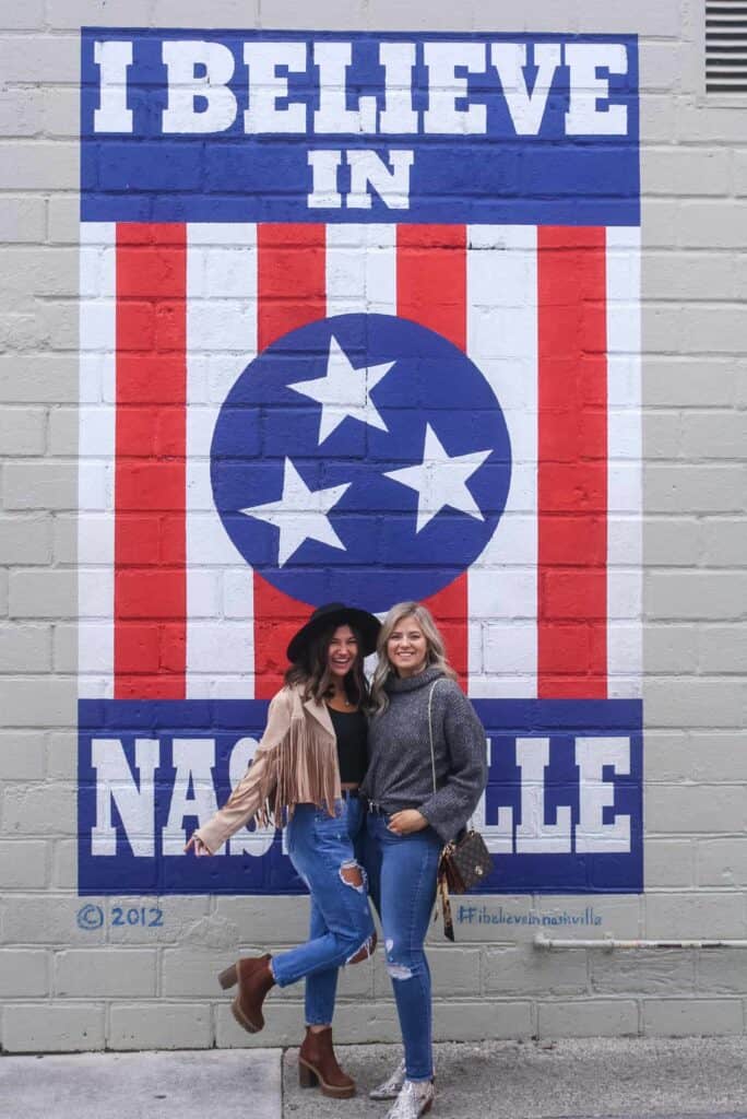 I believe in nashville murals