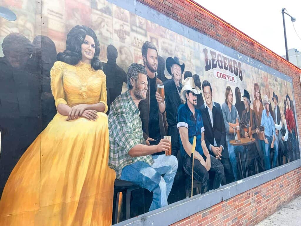 legends nashville murals