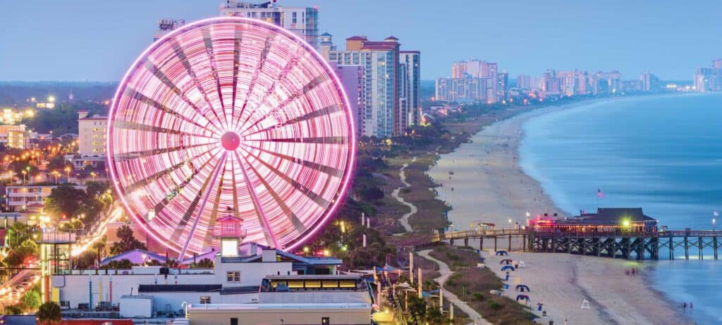 myrtle beach near charleston sc