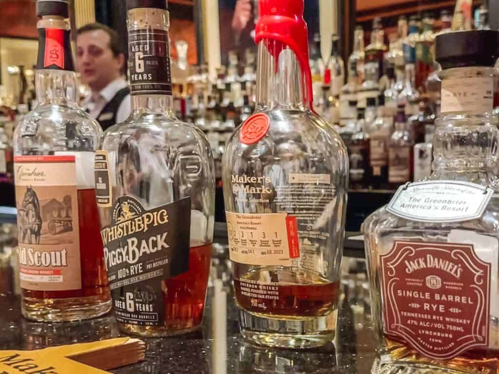 greenbrier bourbon at the bar bourbon tasting6-min