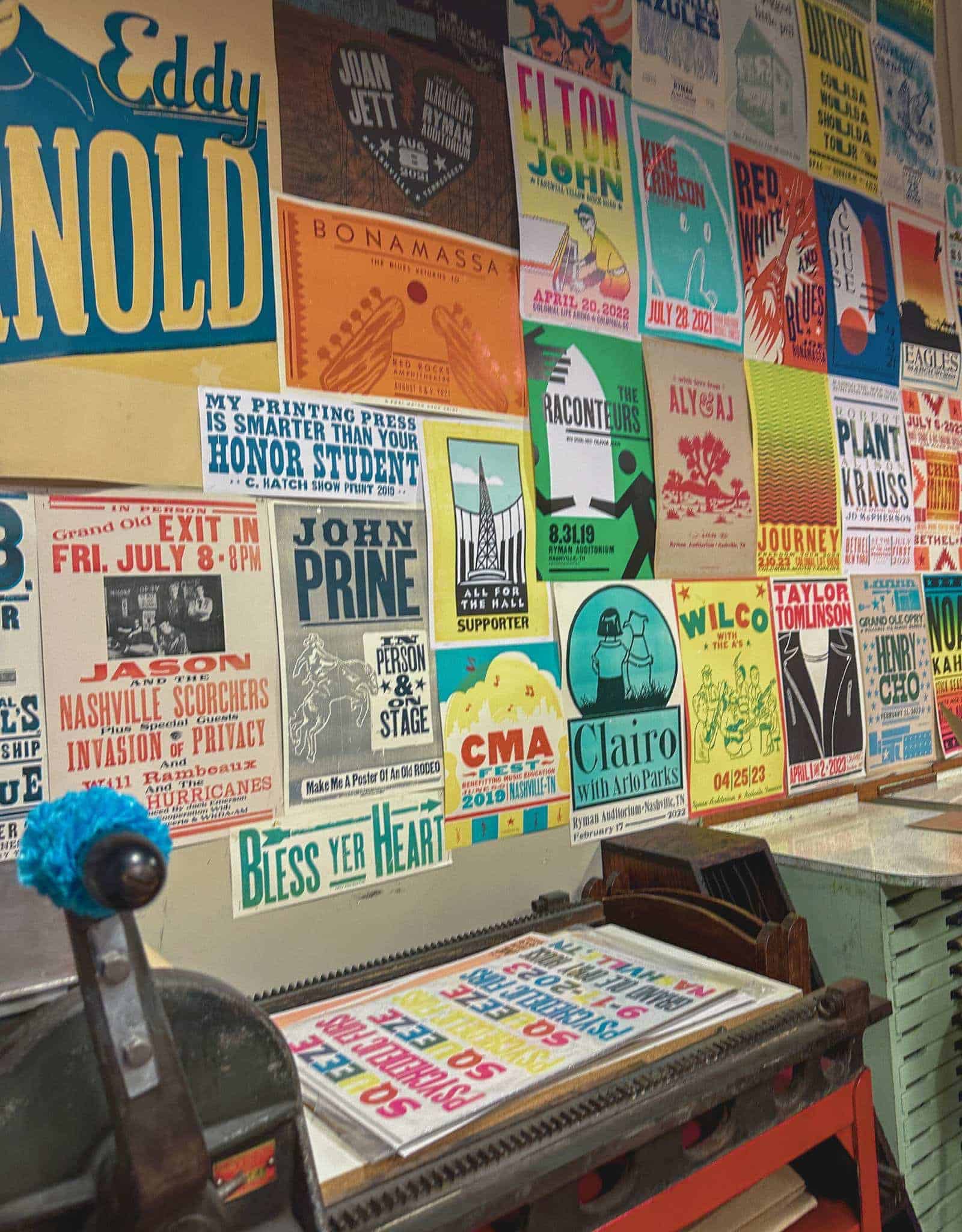 hatch show print block prints