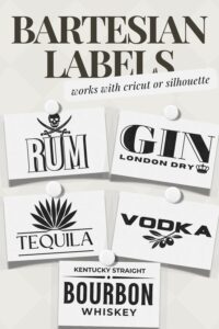 Free Bartesian Bottle Labels - No Baggage Required