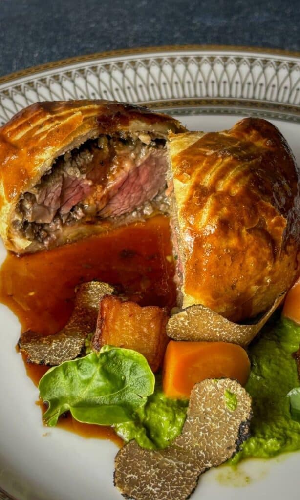 Upscale steak dinner at David&rsquo;s Restaurant and Lounge on Amelia Island.
