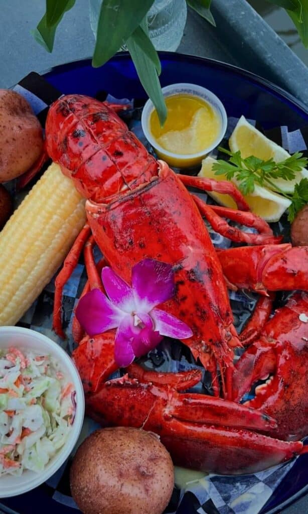 Cajun inspired seafood dishes from Kitchen 251 on Amelia Island.