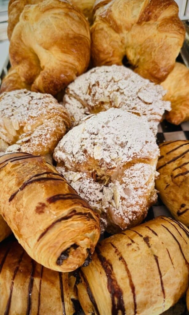 Fresh croissants and pastries at Nana Teresa&rsquo;s Bake Shop on Amelia Island.