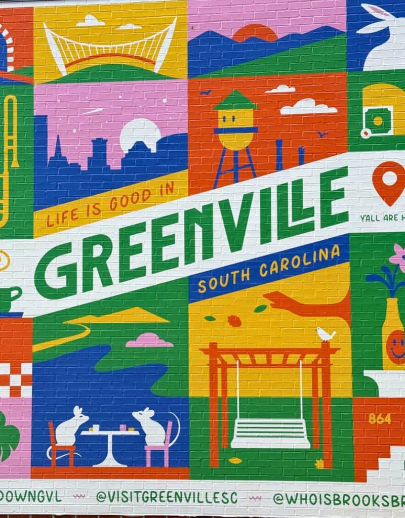 greenville mural