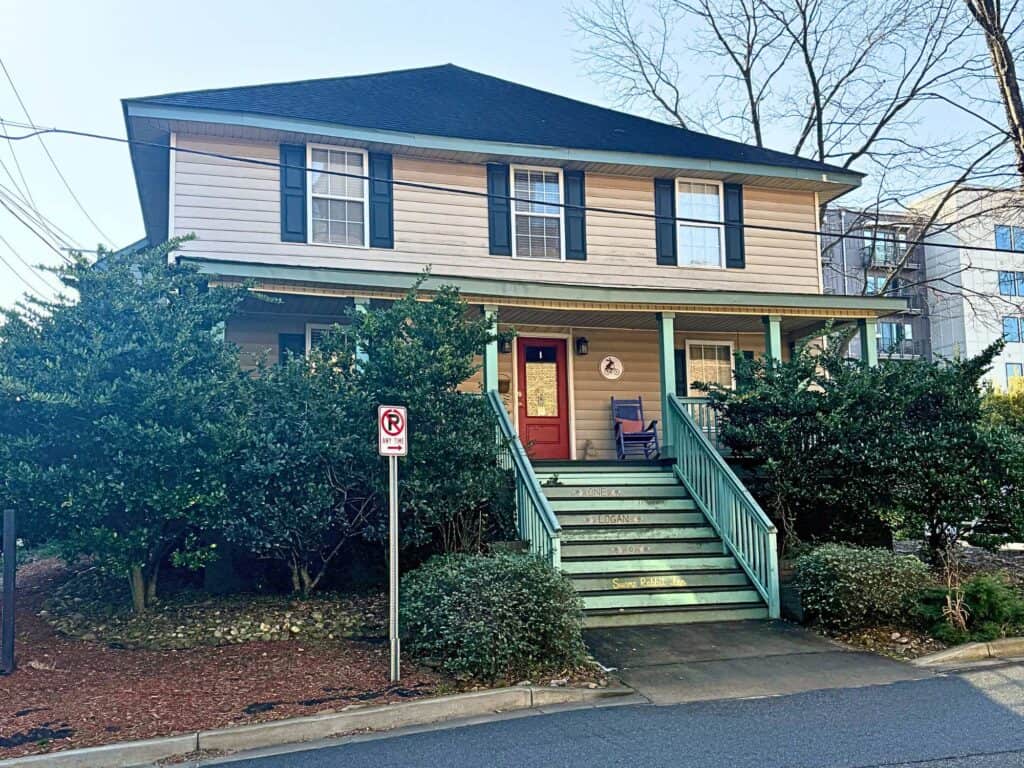 swamp rabbit inn - where to stay in greenville