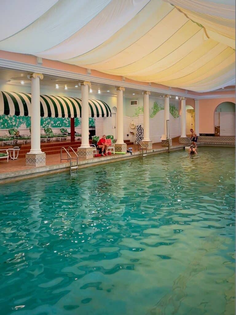 things to do at the greenbrier indoor pool